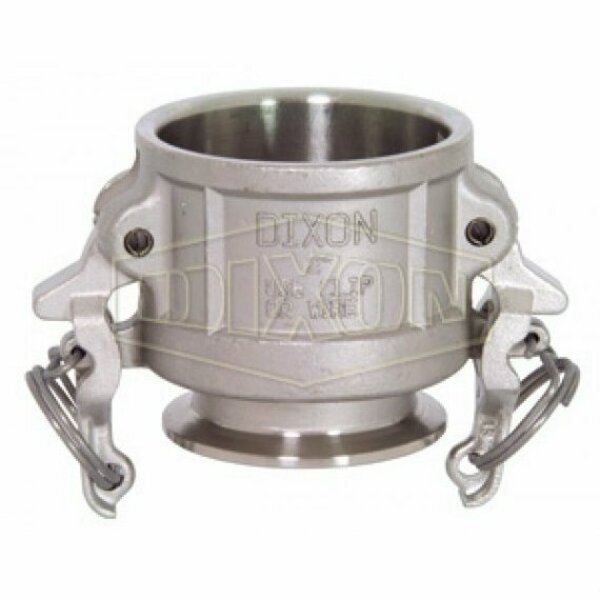 Dixon Cam and Groove Coupler, 3 in Nominal, Coupler x Clamp End Style, 316 SS, Domestic RC300SE